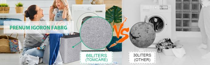 Cubo do armazenamento, cesta de canto empilhável das cestas de lavanderia, grande organizador For Clothes Toys das cestas do armazenamento 3