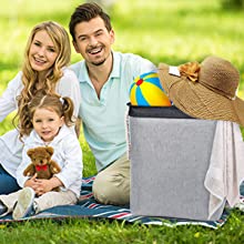 Cubo do armazenamento, cesta de canto empilhável das cestas de lavanderia, grande organizador For Clothes Toys das cestas do armazenamento 7