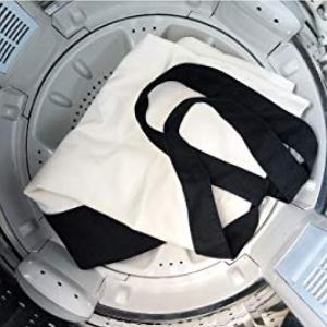 Fechamento superior do zíper. ORGÂNICO, REUSÁVEL, LAVÁVEL, sacos de compras da LONA com punhos, totalizador do mantimento de pano 5