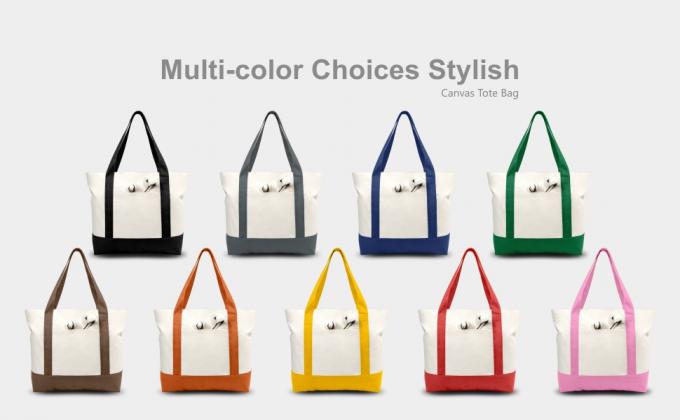 Fechamento superior do zíper. ORGÂNICO, REUSÁVEL, LAVÁVEL, sacos de compras da LONA com punhos, totalizador do mantimento de pano 0