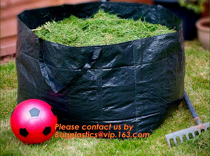 O jardim grande despede a batata cresce o saco, recipiente vegetal do pátio do tomate do saco do plantador do jardim