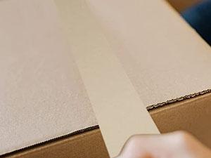 Fita de Papel Kraft Autoadesiva, tamanho personalizado, Fita de Papel Marrom, Fita de Embalagem Marrom Biodegradável, Fita de Embalagem de Papel Com Adesivo Forte 5