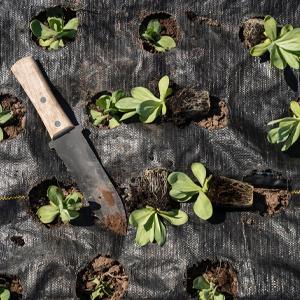 Esteira do controle de ervas daninhas, vegetação rasteira, cama de flor, palha de canteiro, Pavers, afiação, estacas do jardim, barreira da erva daninha, paisagem 19