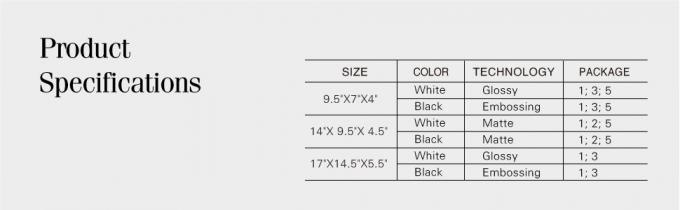 Matte Glossy Magnetic Lid Gifts, Crafting, queque, doces, caixas da proposta da dama de honra f&aacute;ceis monta caixas 6