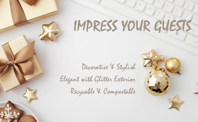 Partido metálico Rose Gold Cups, colher da tampa, Rose Gold Party Decorations, decorações nupciais do chuveiro, copos de café 0