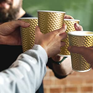 Partido metálico Rose Gold Cups, colher da tampa, Rose Gold Party Decorations, decorações nupciais do chuveiro, copos de café 2