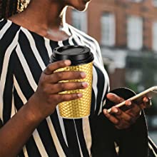 Partido met&aacute;lico Rose Gold Cups, colher da tampa, Rose Gold Party Decorations, decora&ccedil;&otilde;es nupciais do chuveiro, copos de caf&eacute; 4