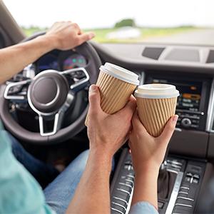 Fontes da festa natalícia de Drinkware do Natal da folha de ouro, copo de papel descartável do Xmas, fontes do feriado do Xmas 5